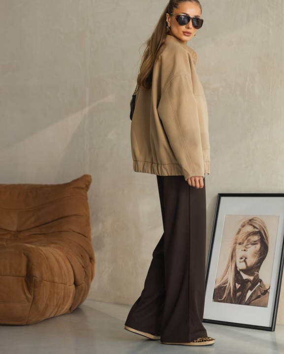 72 брюки палацо з шнурком